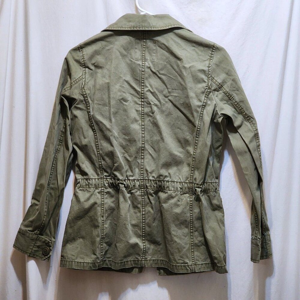 Madewell Military Army Green Jacket Fleet Cargo Utility XS - Picture 3 of 3